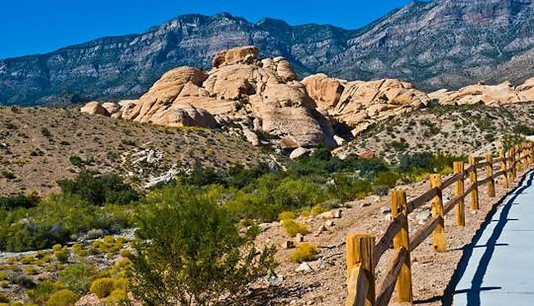 Red Rock Canyon landscape near Las Vegas, representing Nevada down payment assistance programs